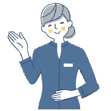 仲人型の結婚相談所を表すイラスト